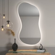 Espelho LED orgânico com iluminação A21