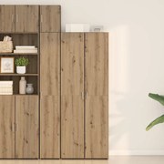 vidaXL Highboard Carvalho Artesanal 70x42.5x185 cm Madeira de Engenharia