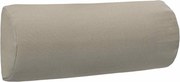 vidaXL Encosto cabeça cadeira 40x7,5x15 cm textilene cinza-acastanhado