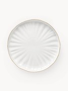 Pratos de jantar em porcelana com relevo Sali, 2 uni.