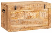 vidaXL Caixa de Armazenamento com armazenamento com bloqueio 70 x 35 x 40 cm