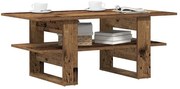 Mesa de centro 102x55x42 cm derivados de madeira madeira velha