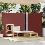 vidaXL Toldo lateral retrátil 180x600 cm castanho
