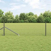 Cerca Hexagonal vidaXL Cinza 0,4x10 m Aço