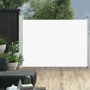 vidaXL Toldo lateral retrátil para pátio 120x500 cm creme