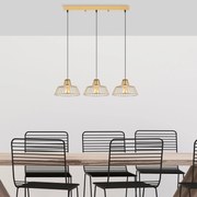 Chandelier Hakcu – Dourado Brilhante – 100 x 30 x 116 cm