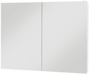 kleankin Armário de parede com espelho e iluminação LED para casa de banho 2 em 1, dim. 90L x 15l x 70A cm | Aosom Portugal