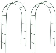 Arco de Jardim 2 Peças para Trepadeiras