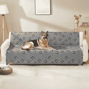 Manta impermeável para cães 1208 x 173 cm cinzento