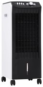 vidaXL Purificador/humidificador do ar móvel 3 em 1 65 W