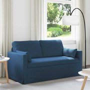 vidaXL Sofá Azul 158 x 78 x 80 cm tecido