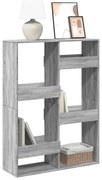 vidaXL Estante 100x33x135 cm derivados de madeira cinzento sonoma