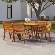 vidaXL Mesa de jardim 150x90x75 cm madeira de acácia maciça