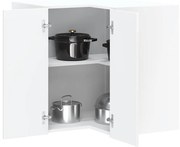 Cozinha Armário de canto de parede Kalmar derivados de madeira