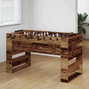 vidaXL Mesa de Futebol Madeira antiga 146,5 x 74 x 85 cm