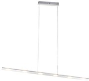 Lâmpada suspensa de design em aço com dimmer de toque incluindo LED - Platinum Design,Moderno