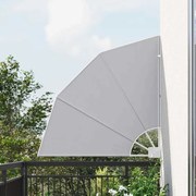 vidaXL Tela de Privacidade para Varanda Cinzeto 115 x 115 cm tecido