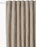 Cortinas opacas multi-banda Lasha, conjunto de 2, L 135 cm