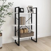 vidaXL Estante 80x30x105 cm derivados de madeira branco