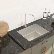 vidaXL Autocolantes para móveis 90x500 cm PVC preto mármore