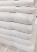 550 gr./m2 Toalhas 100% algodão - Toalhas para hotel, spa, estética: Branco 1 Toalha 50x100 cm