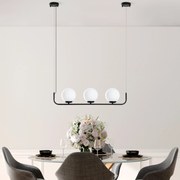 Candeeiro de Teto Faruk – Preto – 76 cm