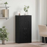 vidaXL Armário de Escritório Carvalho preto 60 x 32 x 115 cm