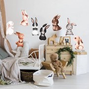 Papel de parede para criança - Coelhinhos