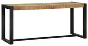 vidaXL Banco Castanho 100 x 35 x 45 cm Madeira de mangueira maciça
