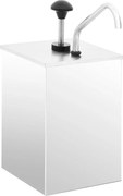 vidaXL Dispensador de molhos aço inoxidável 3,5 L