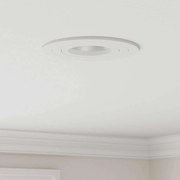 vidaXL Focos Embutidos 6 pcs Redondo GU10 Branco Ø91 mm