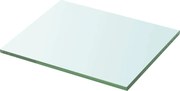 vidaXL Prateleira de vidro 20x25 cm transparente
