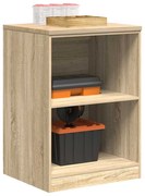 vidaXL Armário de arrumação de garagem carvalho sonoma 60x51x85 cm