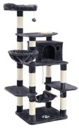 Árvore p/ gato 164 cm, cinzento fumê