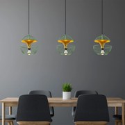 Candeeiro Telmander – Verde – 30 x 30 x 45-135 cm