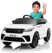 LAND ROVER VELAR CARRO ELÉTRICO INFANTIL 12V BRANCO