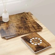 vidaXL Painéis de Decoração 12 pcs Carvalho Defumado 30 x 30 x 0,27 cm