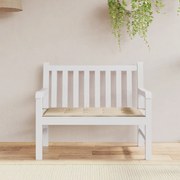 vidaXL Almofadão p/ banco de jardim tecido oxford cinza-acastanhado
