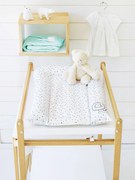 Colchão para as mudas, Leãozinho branco estampado