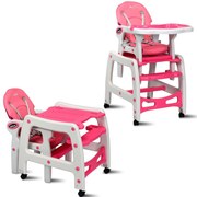 Conjunto de mesa e cadeira de atividades infantis com brinquedos Montessori para pré-escola e jardim de infância - Azul