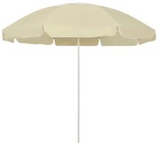 Guarda-sol de praia 240 cm amarelo areia
