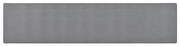 vidaXL Tapete/passadeira 50x250 cm cinzento-escuro