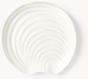Pratos de porcelana em concha Andrina, conjunto de 4