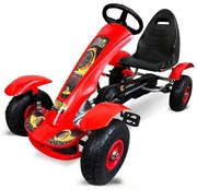 Kart a pedais para crianças F618 Vermelho