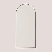 Espelho De Parede De Metal Belm Preto & 80 X 180 Cm - Sklum