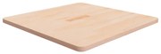 Tampo de mesa quadrado 70x70x2,5 cm carvalho maciço não tratado
