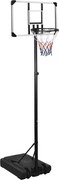 vidaXL Tabela de basquetebol 235-305 cm policarbonato transparente