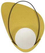 LÂMPADA DE PAREDE CIRCULA CM 28X17X32