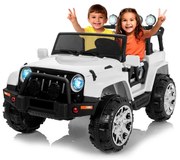 JIPE INFANTIL PREDATOR CARRO ELÉTRICO INFANTIL 24V BRANCO