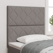 Cabeceira Design Blocos de Diamante Taupe 90 cm Tecido